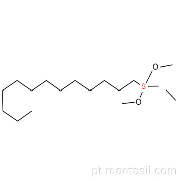 Silano N-Dodeciltrimetoxisilano (CAS 3069-21-4)